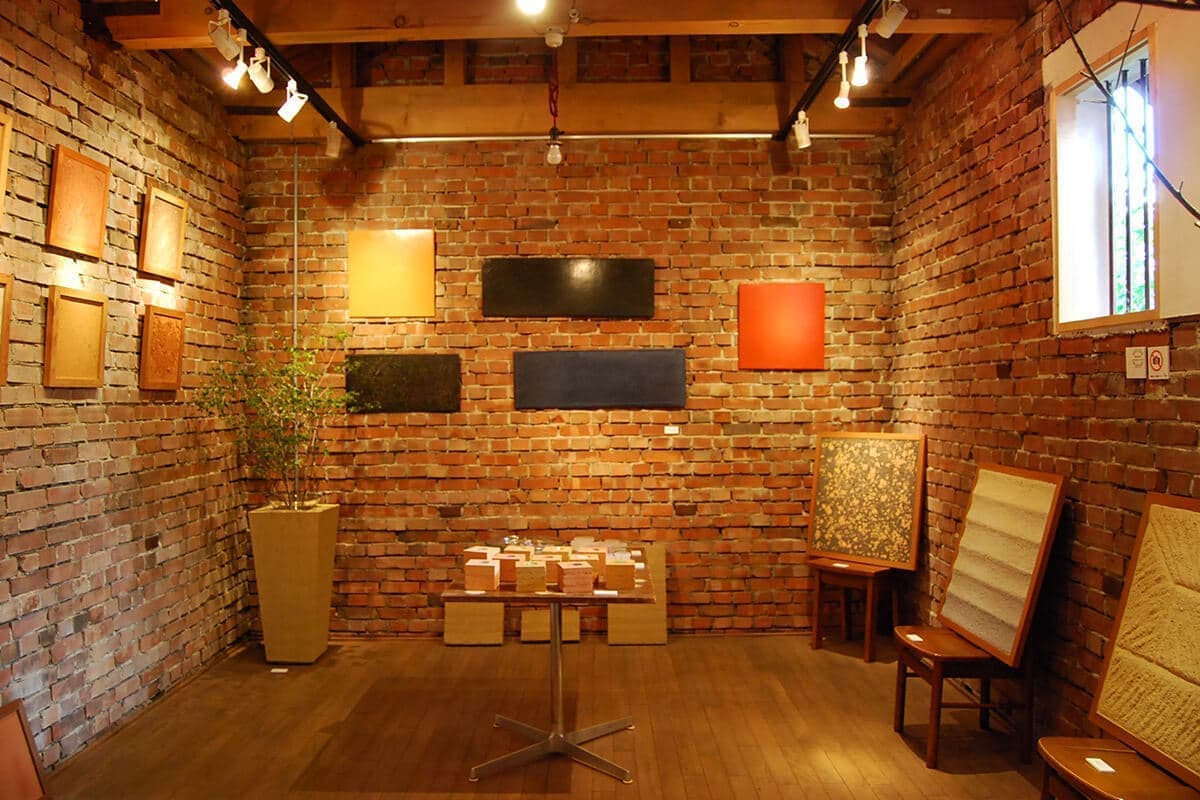 野田左官店の土壁展