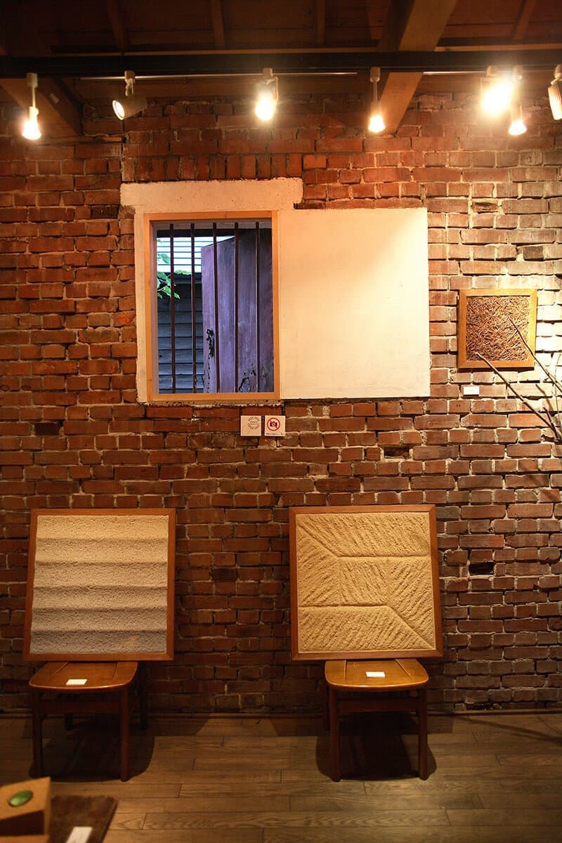 野田左官店の土壁展