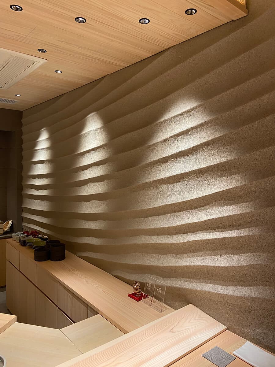 鮨おおね田｜野田左官点