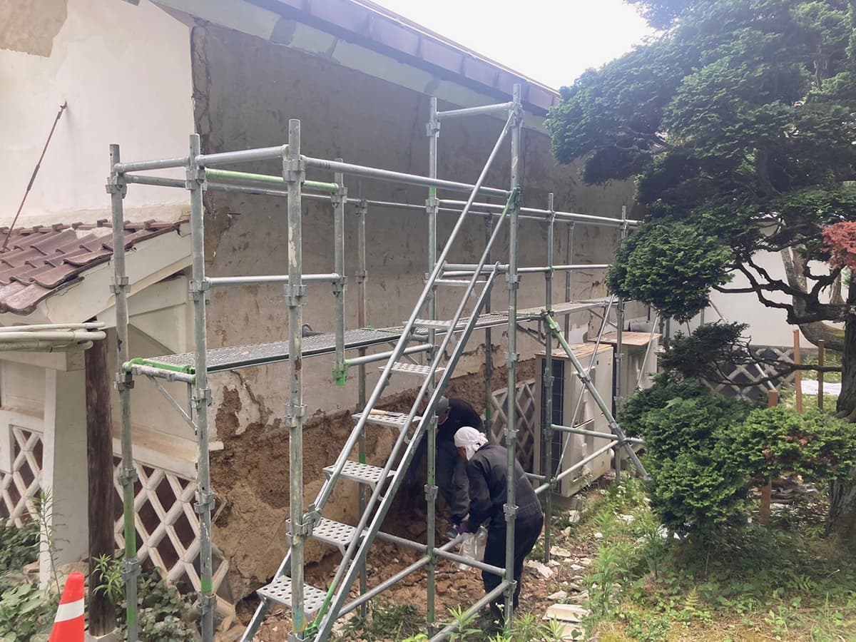 野田肇介左官｜仁井田本家