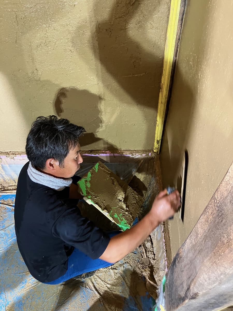 野田肇介左官｜近藤ヴィンヤード