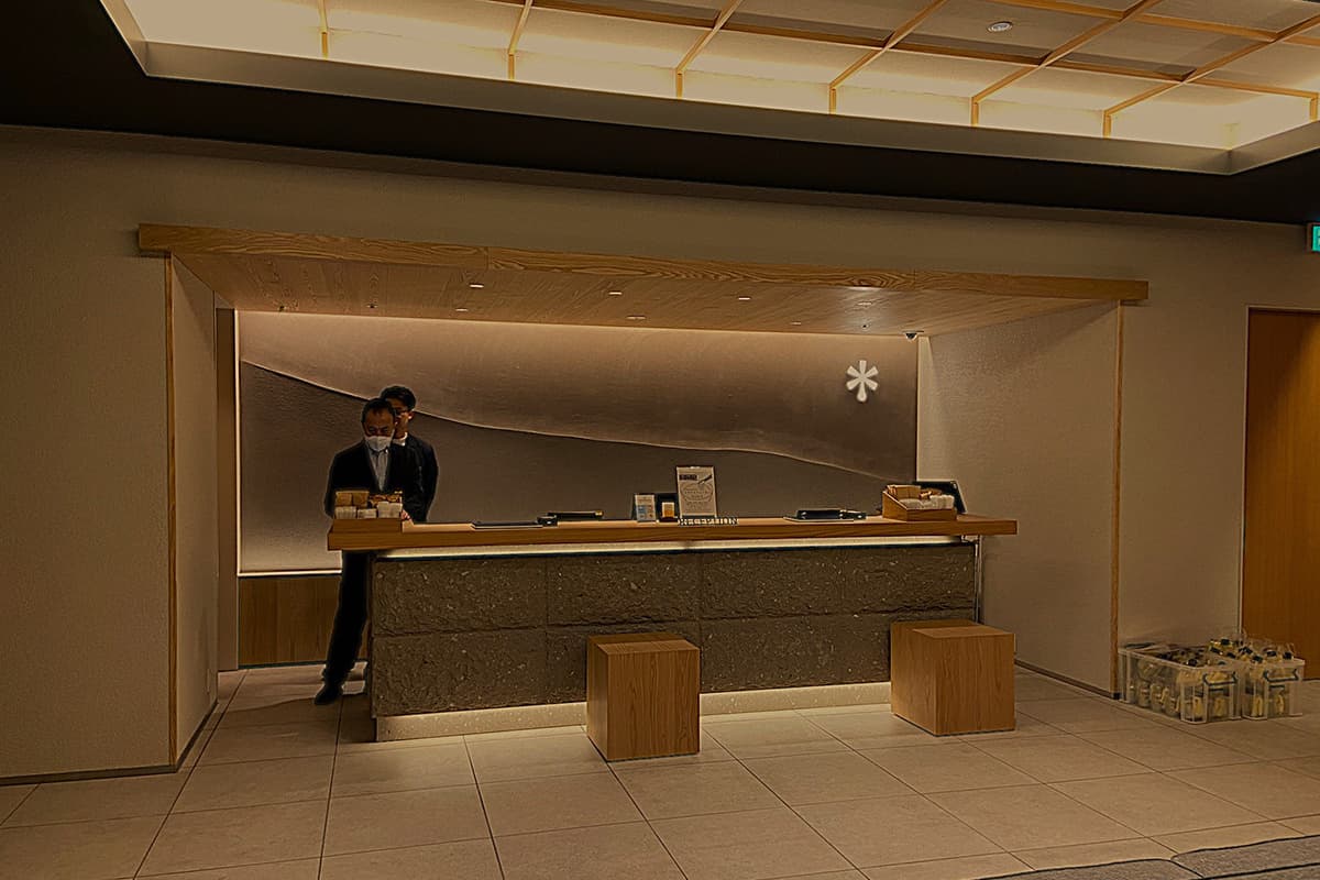 暖雪札幌 レセプション